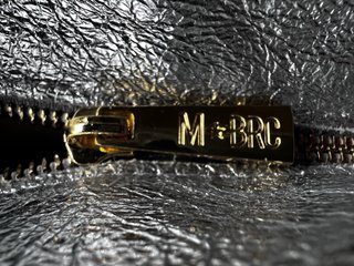 Borsa Braccialini pelle argentata