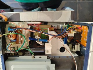 Microondas Samsung con Grill, piezas o reparar