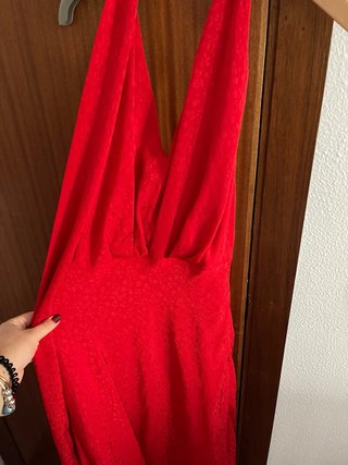 Vestido Zara Rojo Talla M