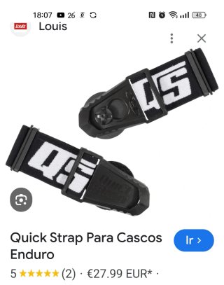 Casco Airon Enduro Talla S + Gafas Quick Strap