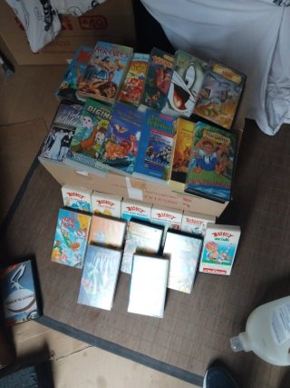 24 Películas Infantiles VHS (Español)