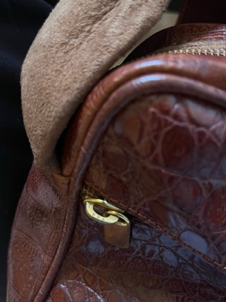 Borsa Balenciaga Vintage Pelle Cocco Logo BB