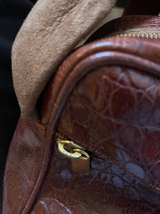 Borsa Balenciaga Vintage Pelle Cocco Logo BB