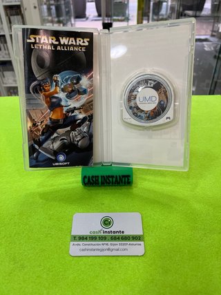Juego PSP Star Wars Lethal Alliance
