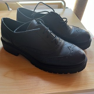 Zapatos Oxford Mujer Negros