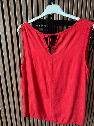 Blusa Tally Weijl Roja Talla S