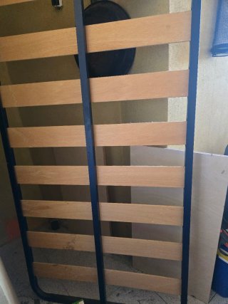 Somier metálico y de madera