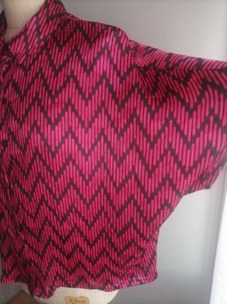 Camisa raso mujer Mango Talla L