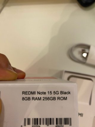 Xiaomi Redmi Note 15 5G nero