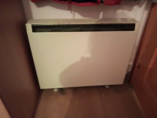 Acumulador eléctrico blanco und 2 peqeñas y 2 gran