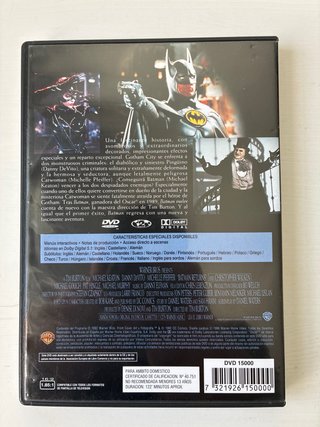 Batman Vuelve DVD (Español)