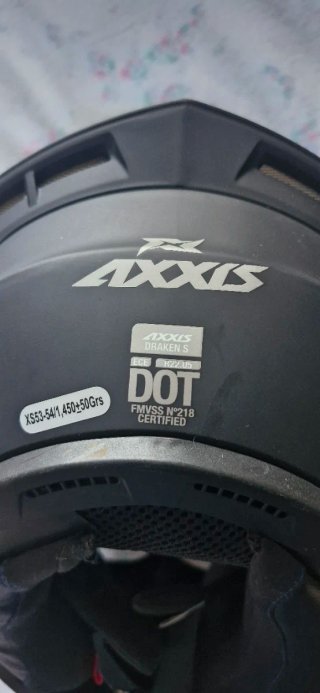 Casco Integral Negro Mate AXXIS