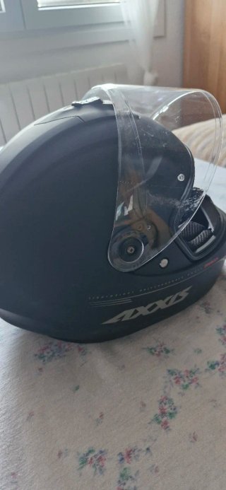 Casco Integral Negro Mate AXXIS