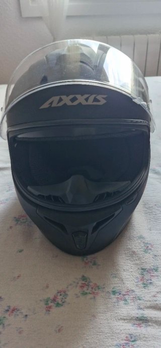 Casco Integral Negro Mate AXXIS