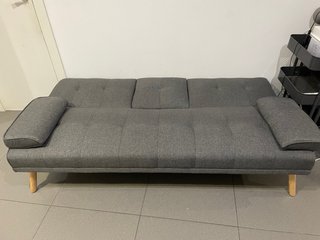 Sofá Cama 2 Plazas Gris