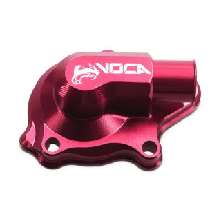 Tapa Bomba Agua VOCA CNC Minarelli AM6 Roja