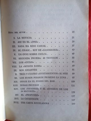 Libro "Ovnis: S.O.S. a la humanidad"1979 J.J Benít