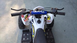 Quad Roan Racing Blanco y Azul