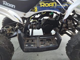 Quad Roan Racing Blanco y Azul