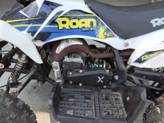Quad Roan Racing Blanco y Azul