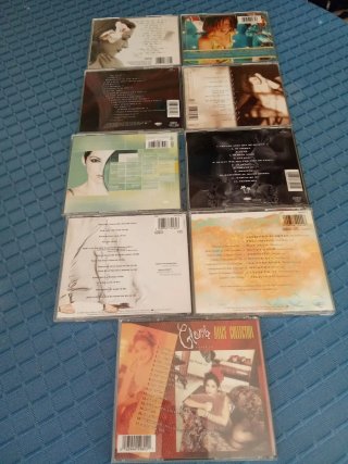 Lote 9 CDs Gloria Estefan Varios Títulos
