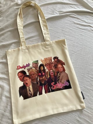 Bolsa Tela Dwight Schrute The Office Collage