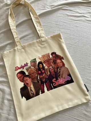 Bolsa Tela Dwight Schrute The Office Collage