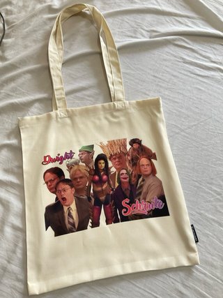Bolsa Tela Dwight Schrute The Office Collage