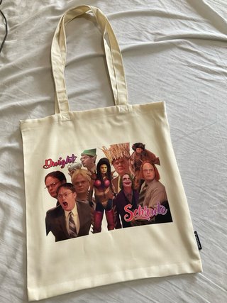 Bolsa Tela Dwight Schrute The Office Collage