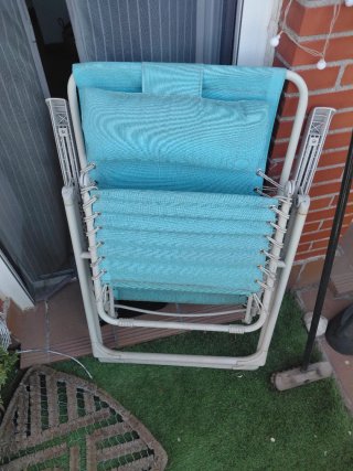Silla plegable tumbona