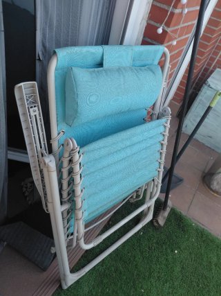 Silla plegable tumbona