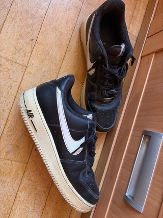 Nike Air Force 1 Negras y Blancas