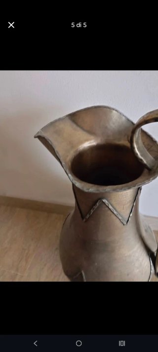 Portaombrelli in ottone