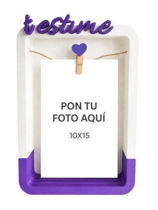 Marco de fotos personalizado