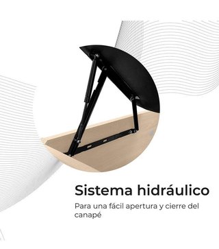 Canape con apertura lateral económico Madrid
