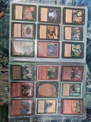 Lote 550 Cartas Magic The Gathering Vintage 90/00s