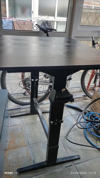 Mesa elevadora camper
