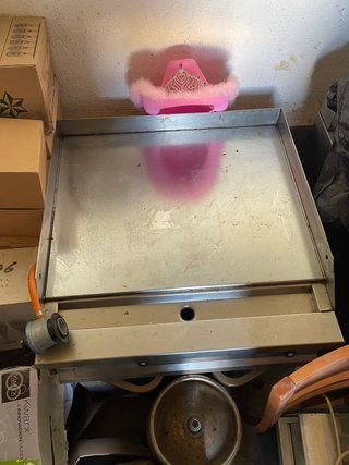 Plancha de cocina profesional