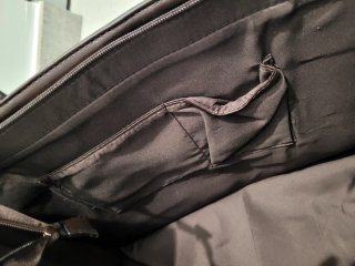 Bolso Estampado Marrón y Negro