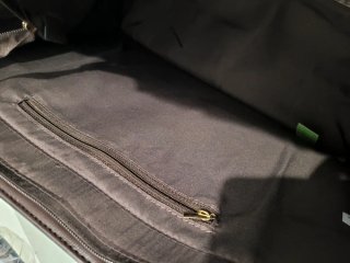 Bolso Estampado Marrón y Negro