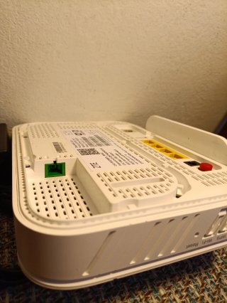 Router ZTE ZXHN F6600P WiFi 6 ONT GPON integrado