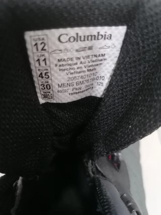 Botas Columbia Transverse Hike Waterproof Wide