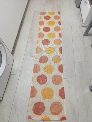 Set di panni e cuscini giapponesi, con barra per tende