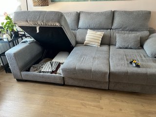Sofá Cama Chaise Longue con Canapé
