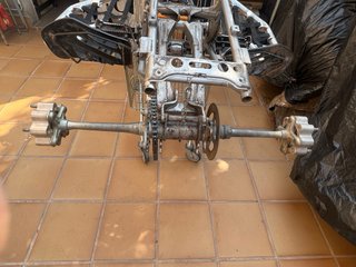 Cuadro Yamaha YFM350RV