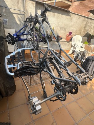 Cuadro Yamaha YFM350RV