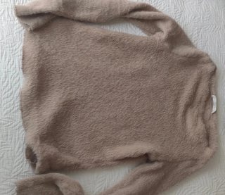 Jersey lana suave beige