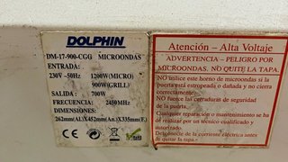 Microondas Dolphin con Grill