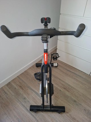 Bicicletta da Spinning Nero e Rosso
