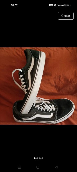 Zapatillas Vans Old Skool Negras y Blancas